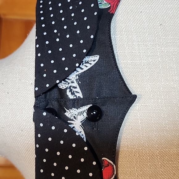 Hell Bunny *RARE* Drink Me dress w heart shaped back cutout - Picture 6 of 7